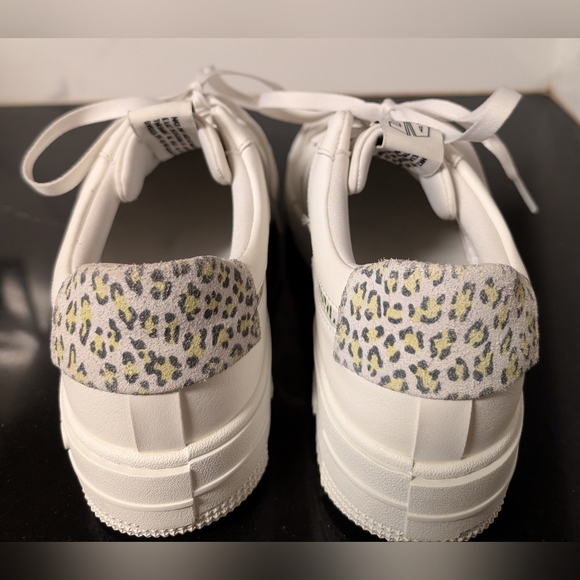 Nike Air Force 1 Pixel SE Leopard Print Sail/Lemon Sneakers Size 10 MSRP $140 - Picture 10 of 13